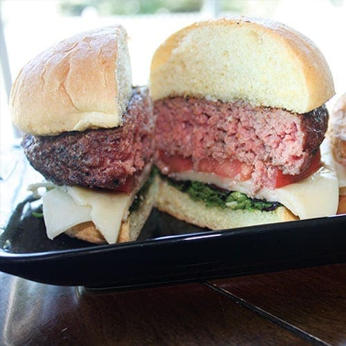 8oz fusion burger