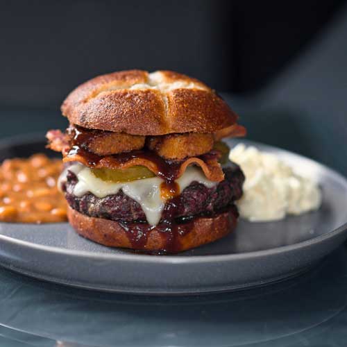 bbq and swiss burger