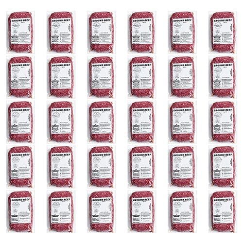 90/10 ground beef 30lb