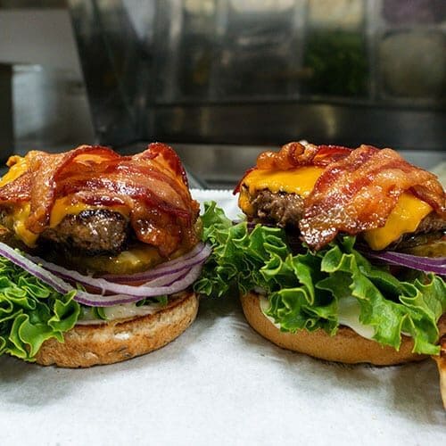 prestige burgers no bun