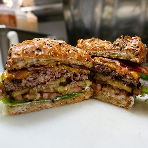 prestige burger cut