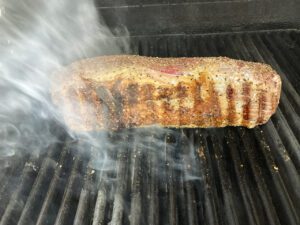 roast on grill