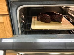 roasts in oven