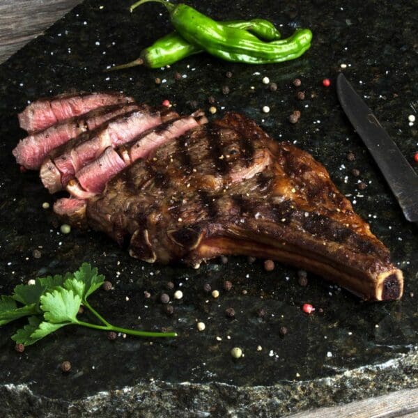 prestige bone-in ribeye cooked