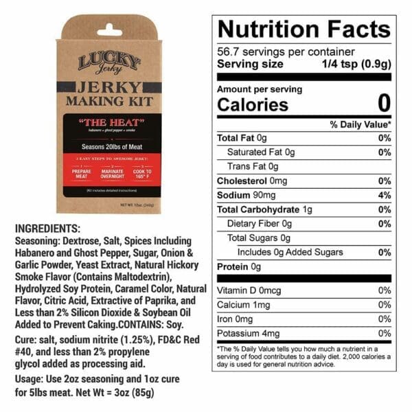 the heat nutrition