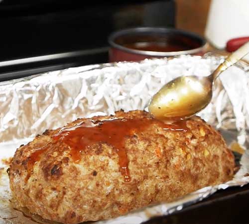 glazing meatloaf