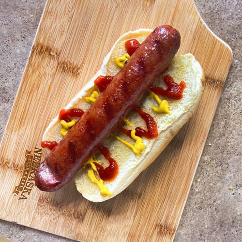 hot dog dressed