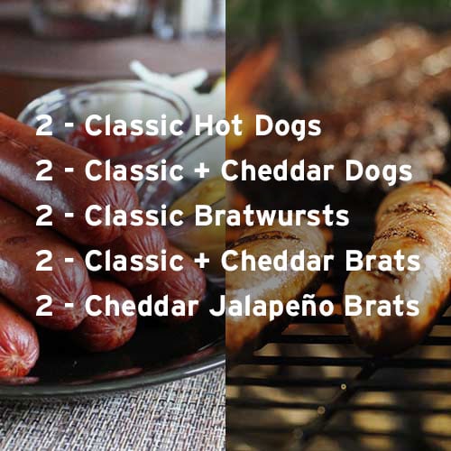 hot dog brat bundle