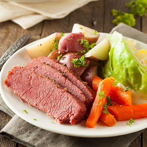 corned beef plate